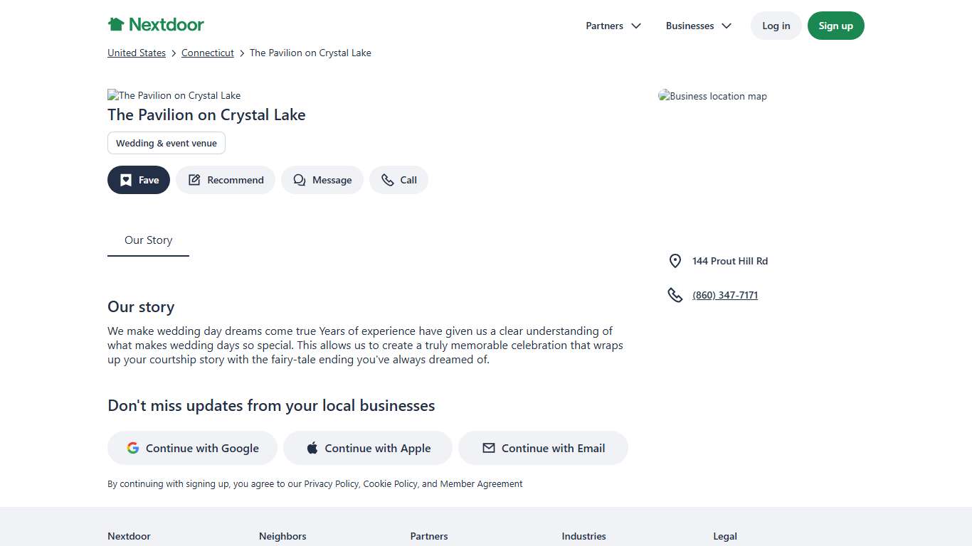 The Pavilion on Crystal Lake - Middletown, CT - Nextdoor